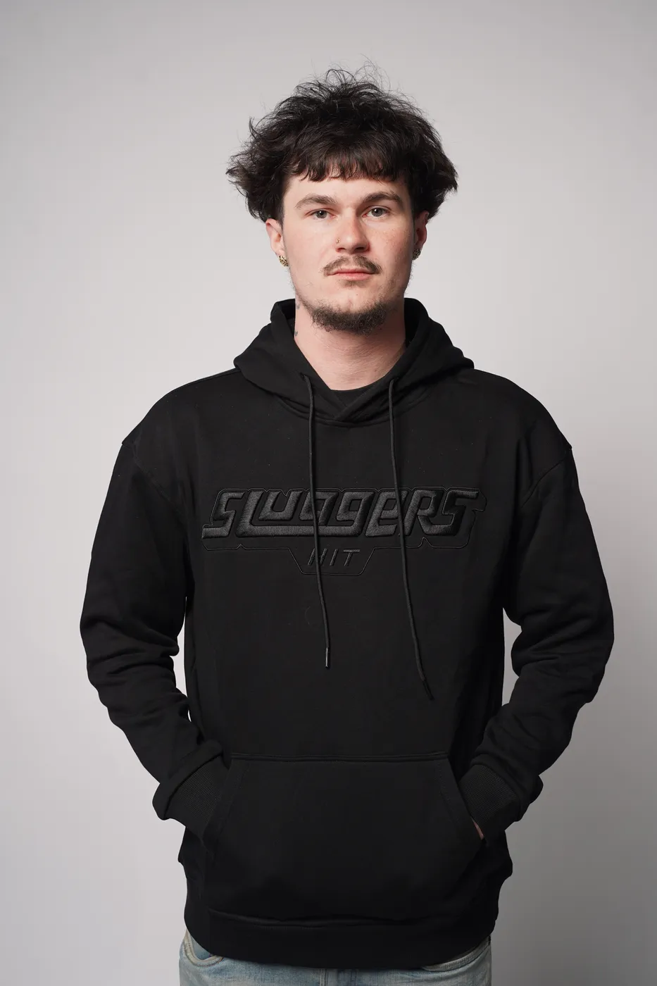 Blackout Hoodie in Black