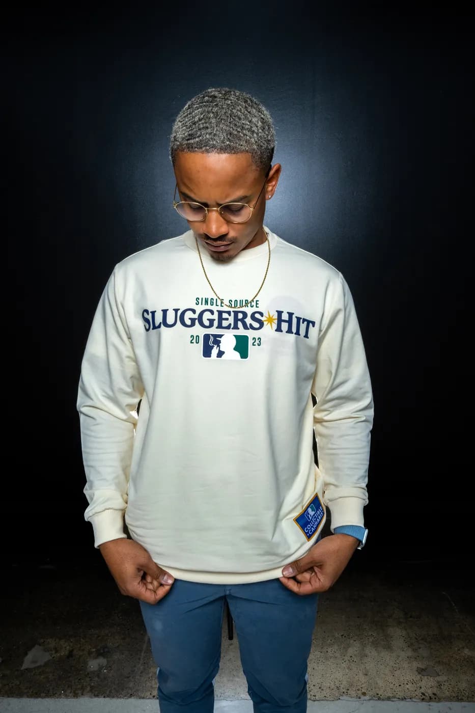 Single Source Crewneck in Bone